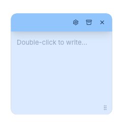 Simple Note mini app screenshot